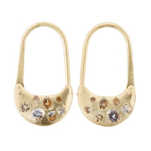 Safety Pin Earrings (000)